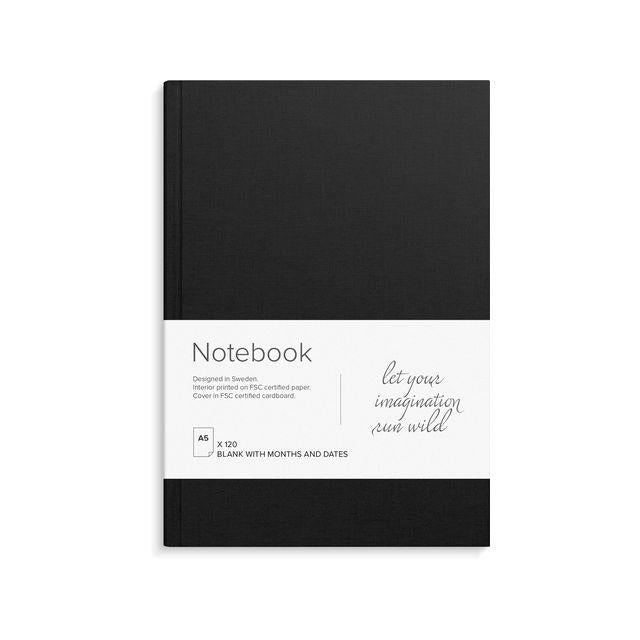 Notebook linen textile olinj A5 answer