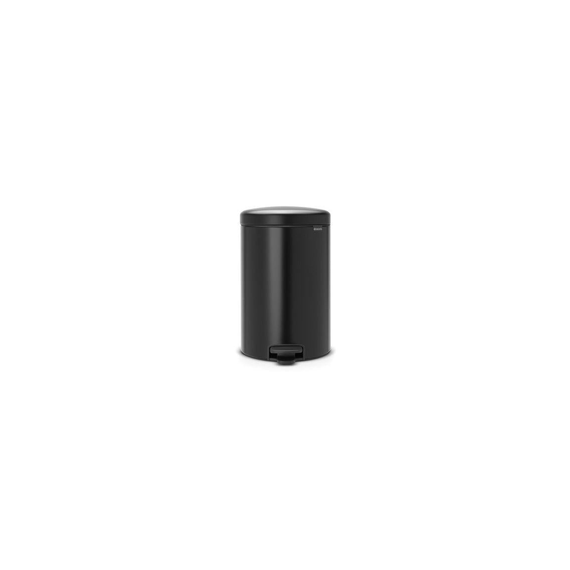 Wastepaper basket BRABANTIA NewIcon 20L black