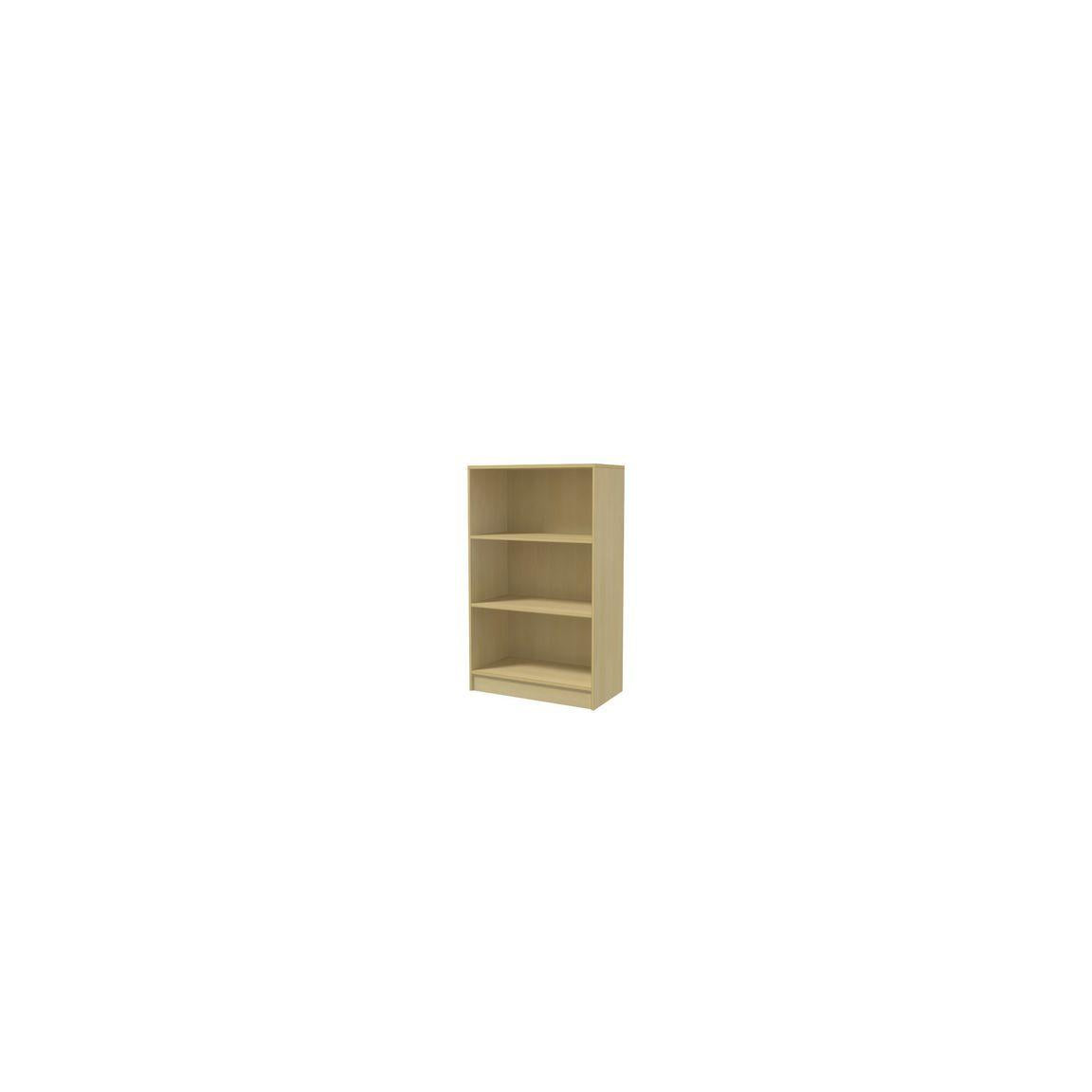 Shelf 3 levels 132,5x80,5x41,5cm birch veneer