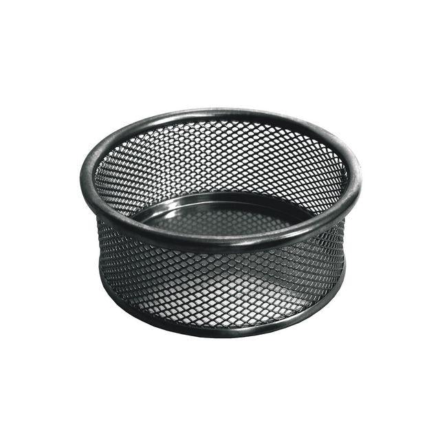 Gem cup metal mesh 118x50mm black