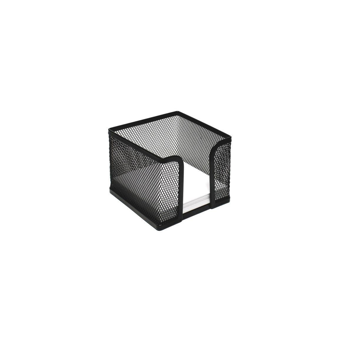Net block box 95x95mm black
