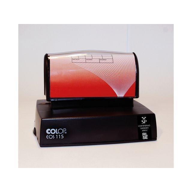 Stamp COLOP EOS account assignment UG2