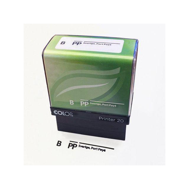 Stamp standard text B postage Paid