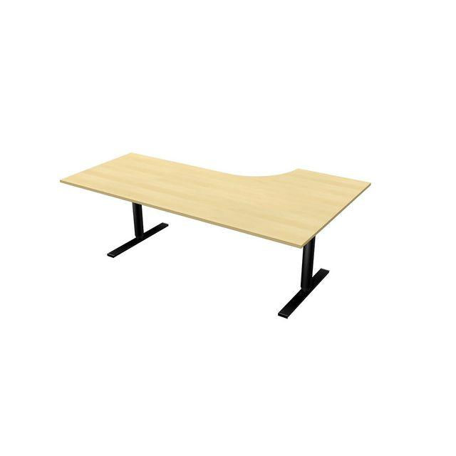 Table El v 2x1,2x0,8x0,6m birch/black
