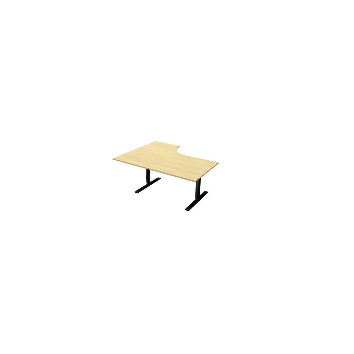 Table Electric h 1.6x1.2x0.8x0.6m birch/black
