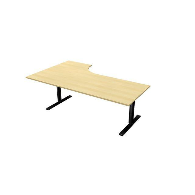 Table Electric h 2x1.2x0.8x0.6m birch/black