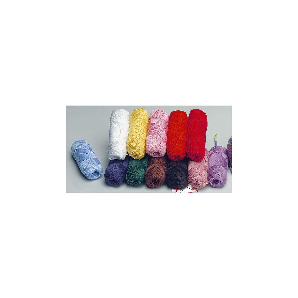 Crochet yarn 10 colours