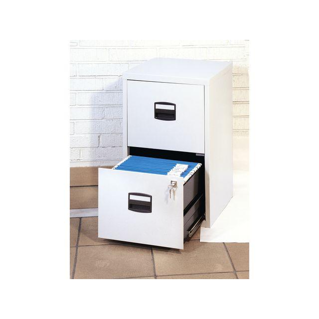 Hanging file cabinet 2 drawers 67,2x41,3x40cm grey