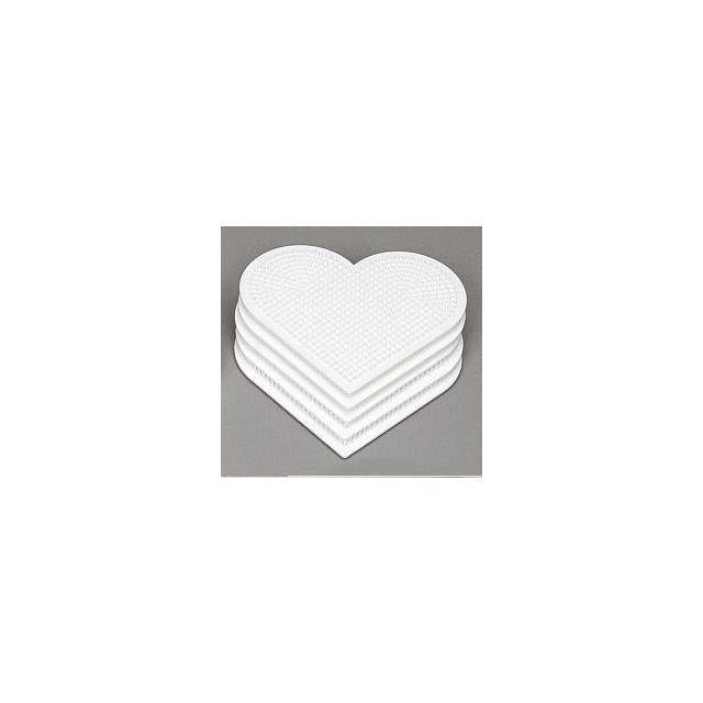 Bead plate large heart