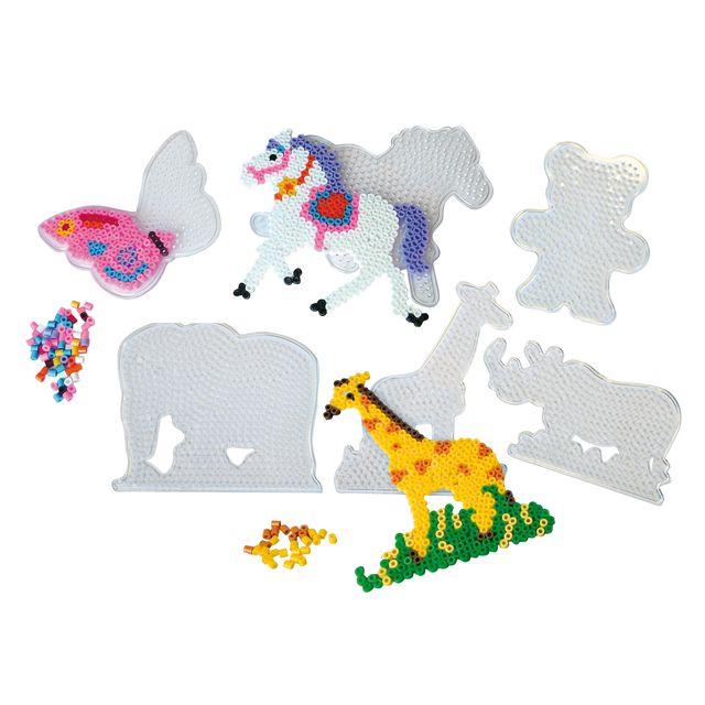 Bead plates animals 12/pack