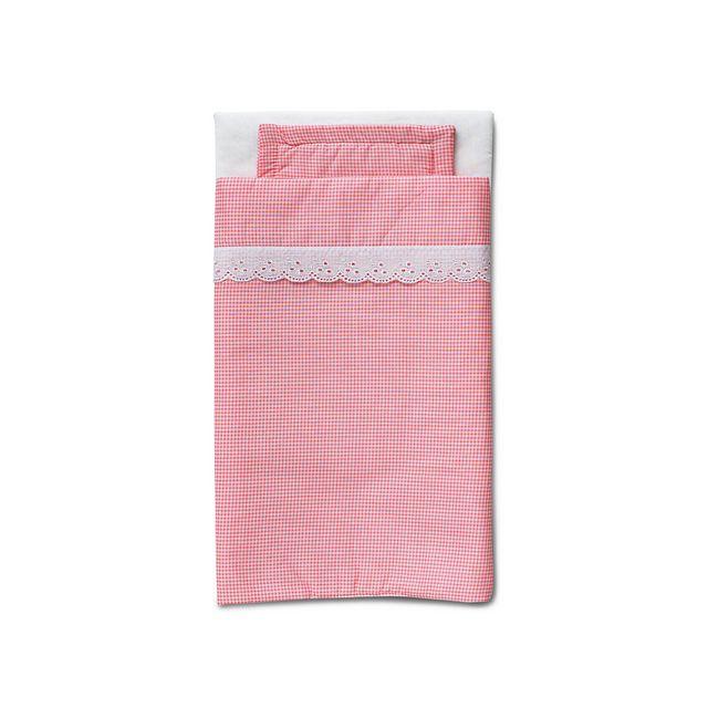 Doll accessories bed set 47x26cm