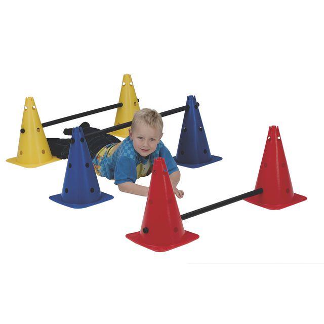 Cones with height sticks 6/pc