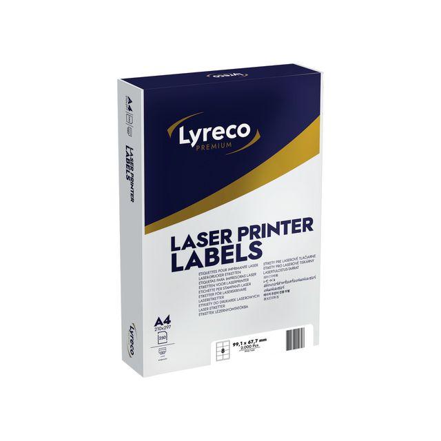 Label LYRECO 99,1x67,7mm 2000/fp