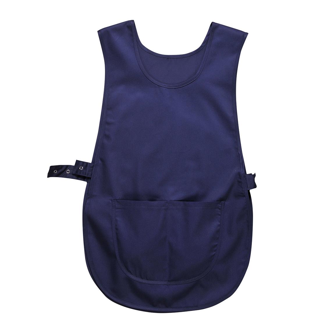 Tabard Apron with Pocket - Navy