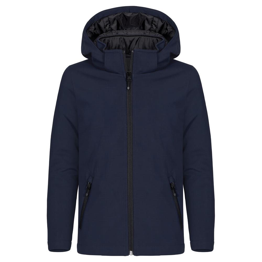 Padded Hoody Softshell Junior - Navy - Image 1