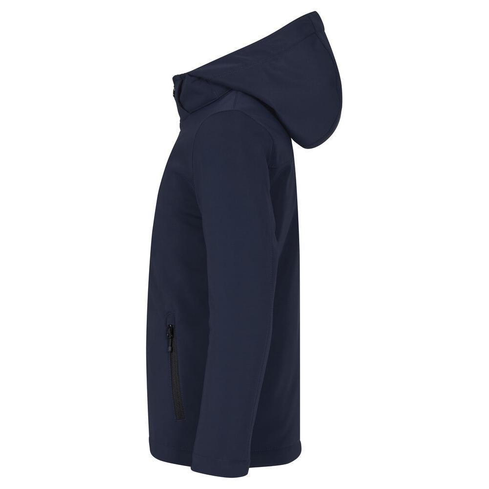 Padded Hoody Softshell Junior - Navy - Image 3
