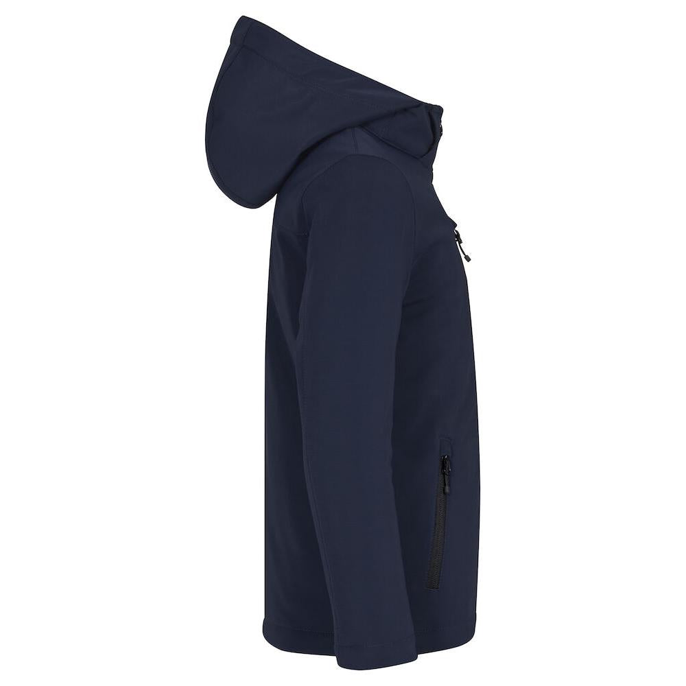 Padded Hoody Softshell Junior - Navy - Image 4