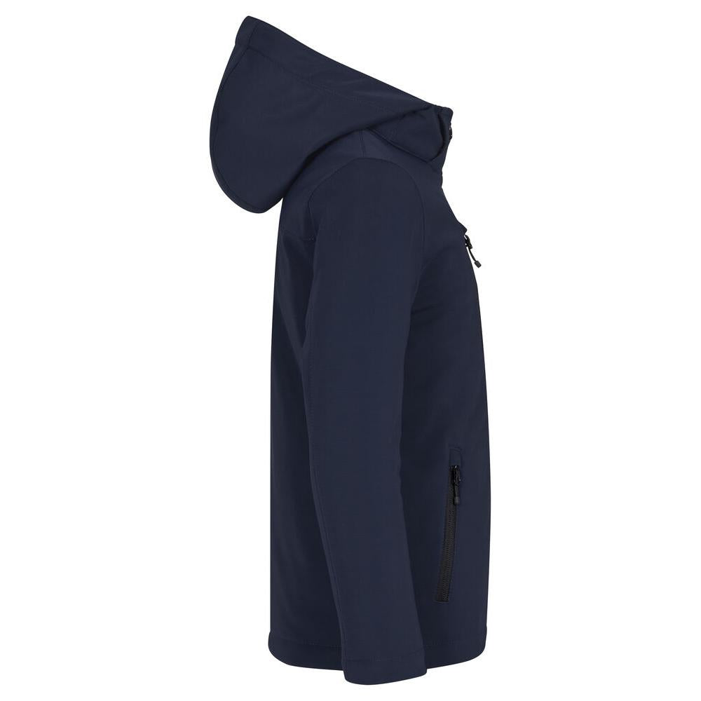 Padded Hoody Softshell Junior - Navy - Image 4