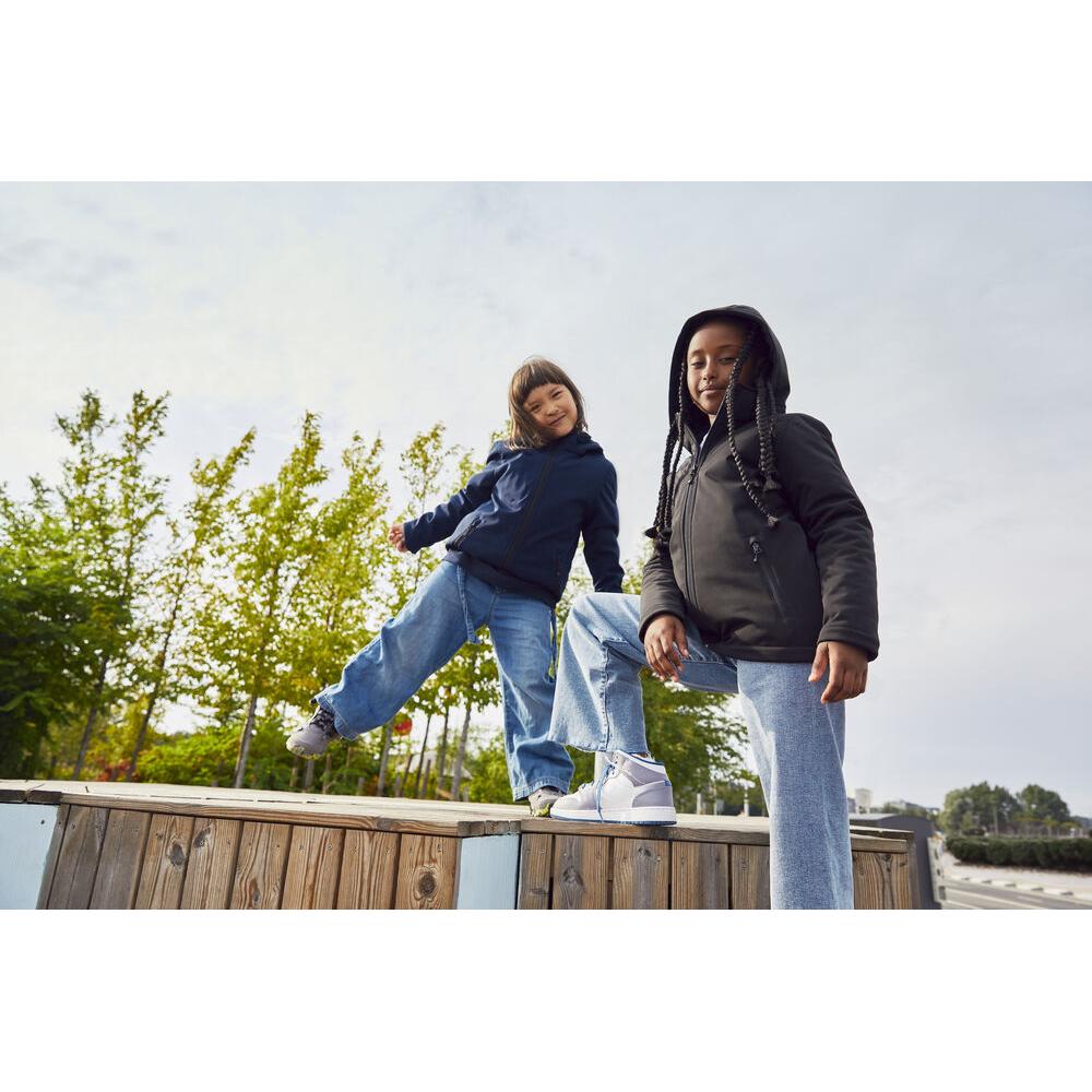 Padded Hoody Softshell Junior - Black - Image 5