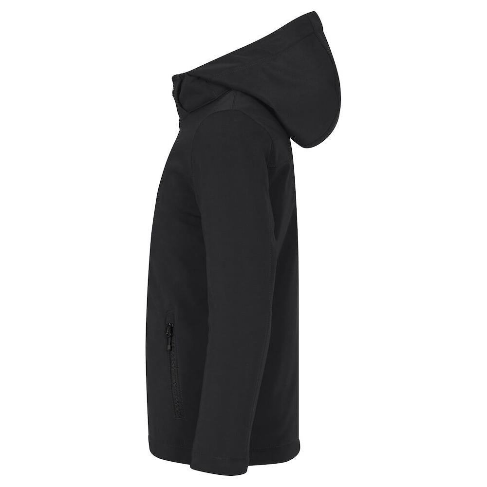Padded Hoody Softshell Junior - Black - Image 3