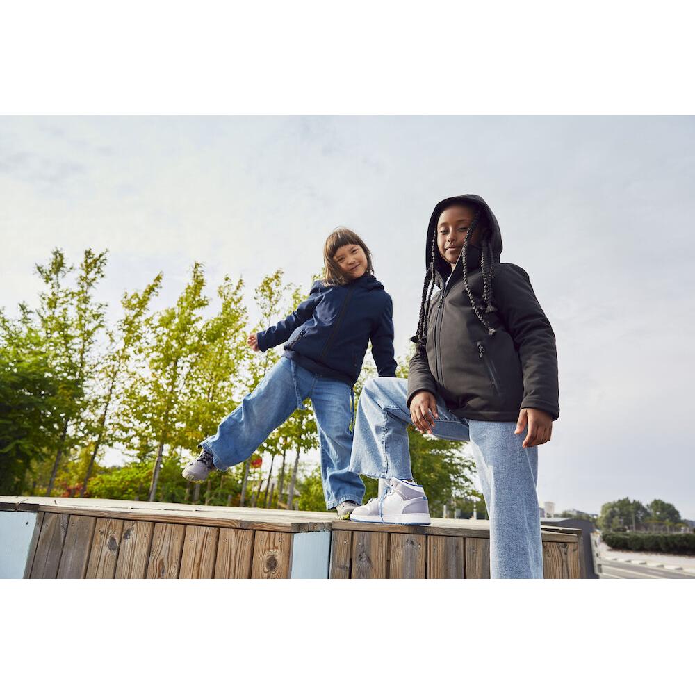 Padded Hoody Softshell Junior - Black - Image 5