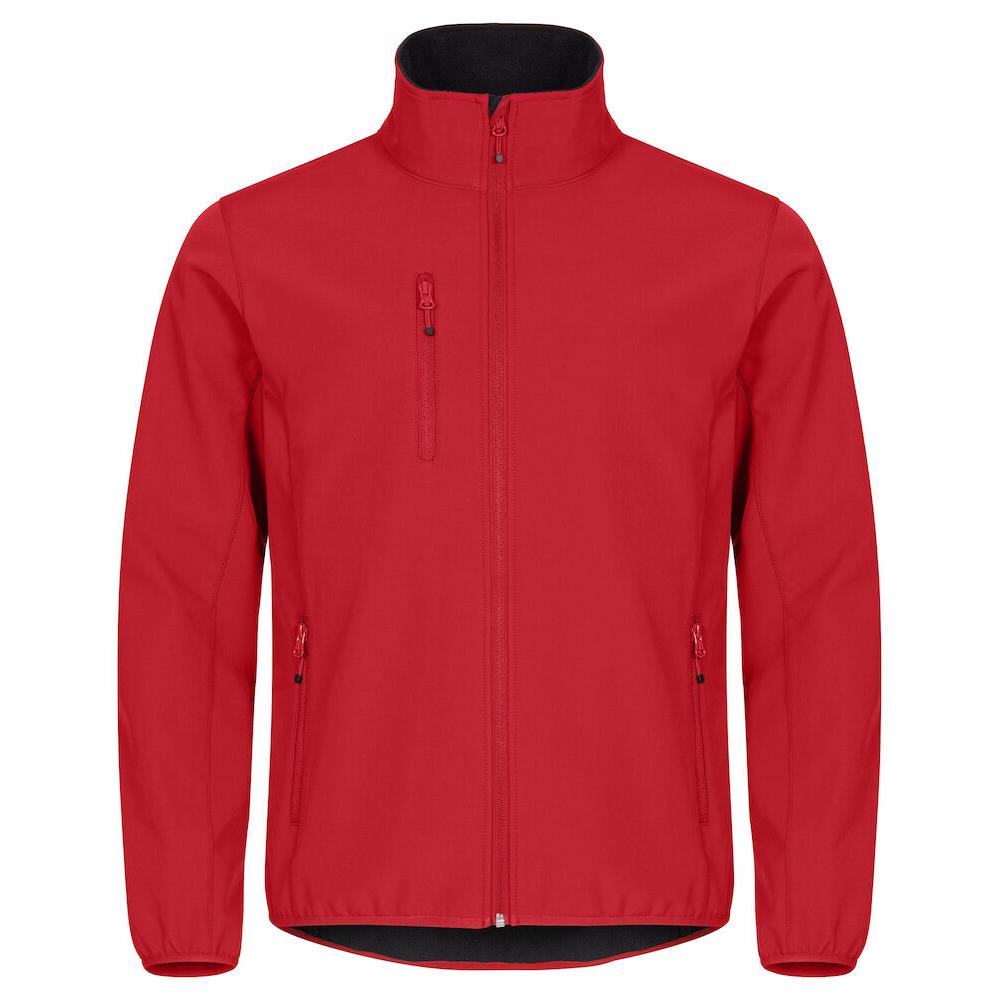 Classic Softshell Jacket - Red - Image 1