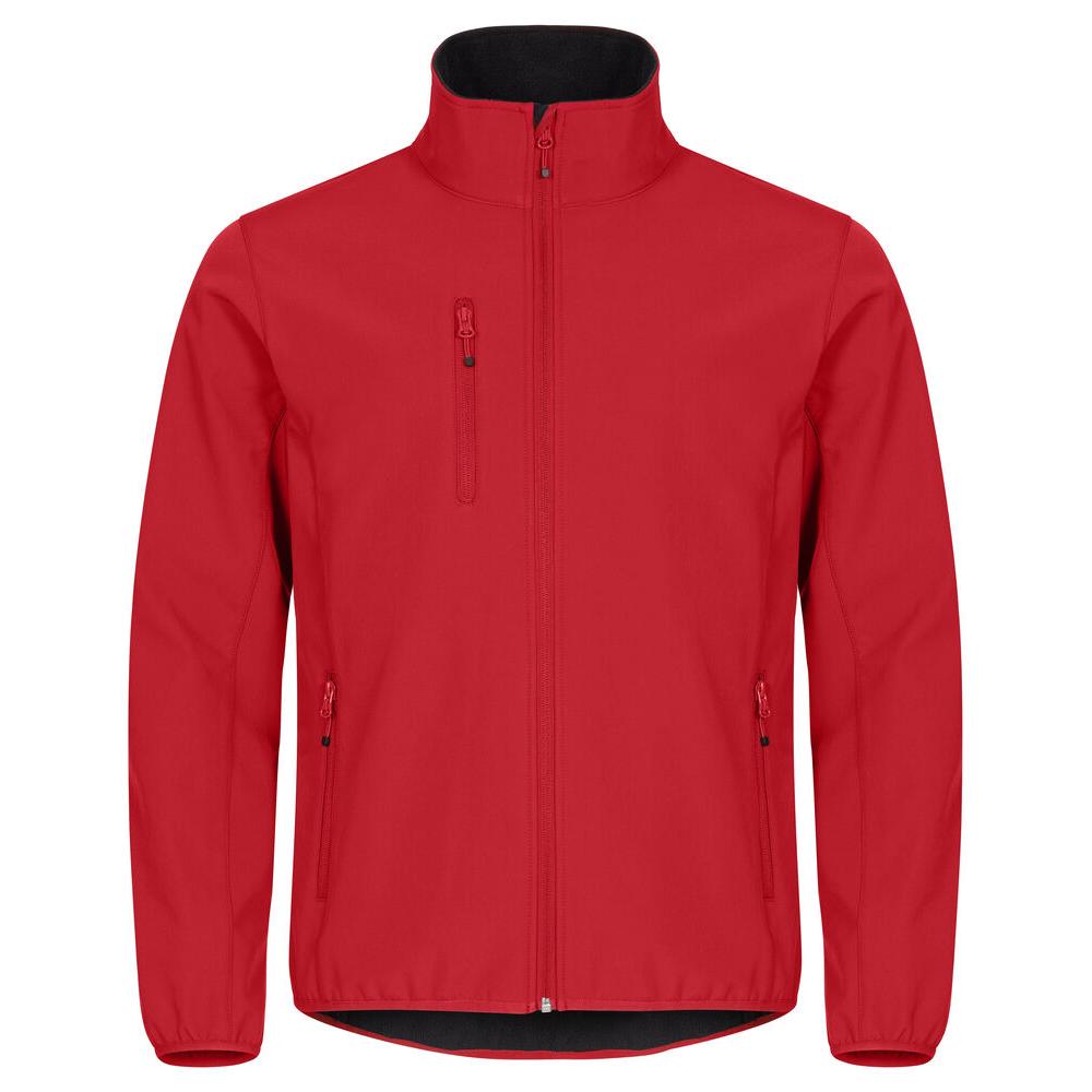 Classic Softshell Jacket - Red - Image 1