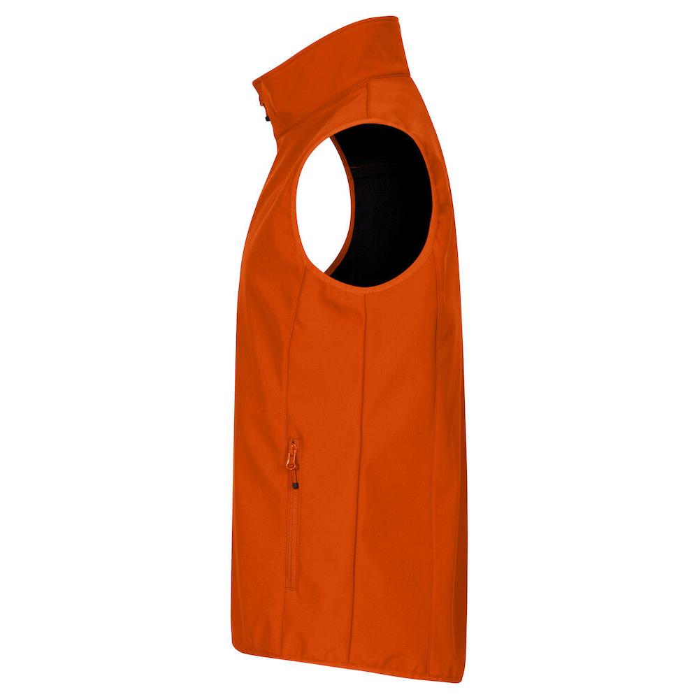 Classic Softshell Vest - Blood orange - Image 3
