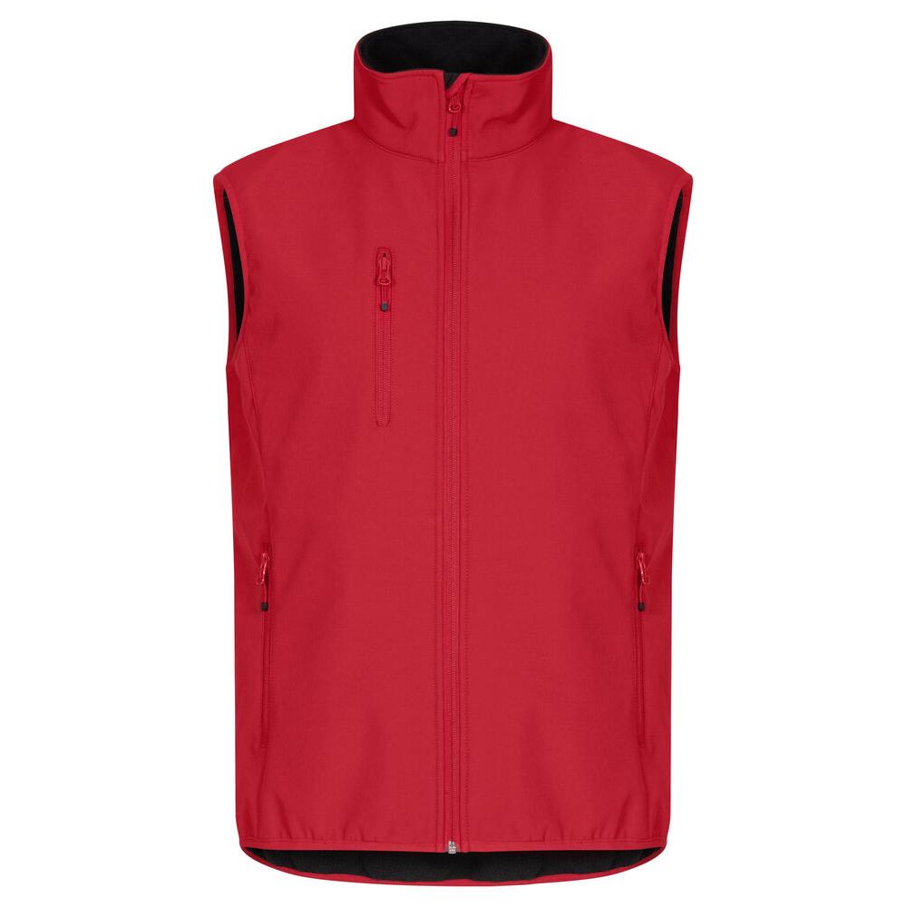 Classic Softshell Vest - Red - Image 1