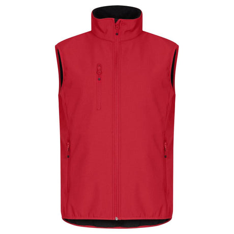 Classic Softshell Vest - Red - Image 1
