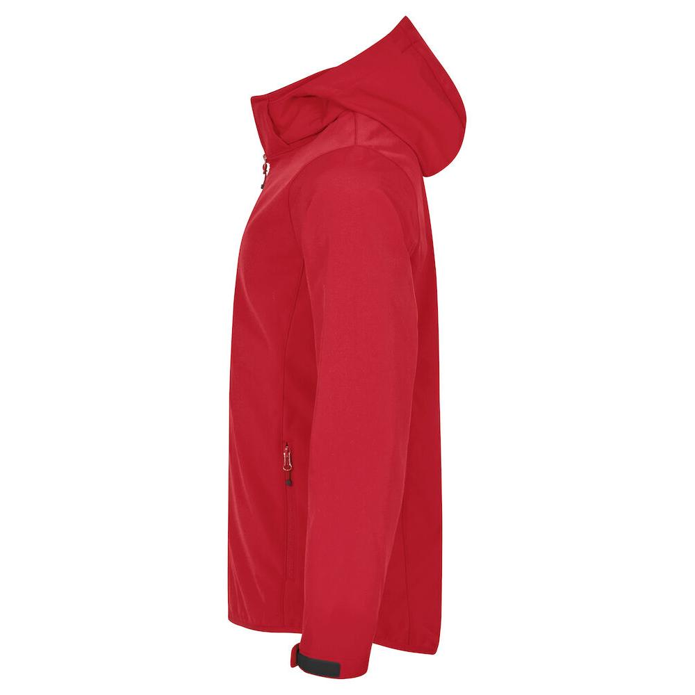 Classic Softshell Hoody - Red - Image 3