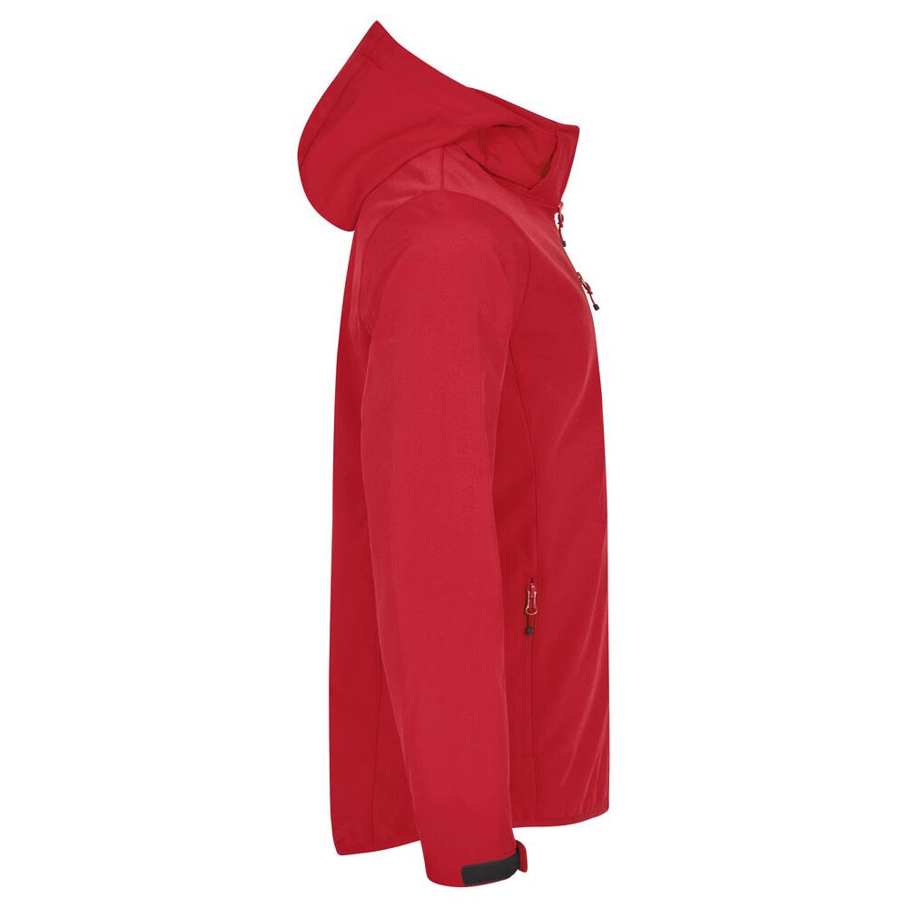 Classic Softshell Hoody - Red - Image 4