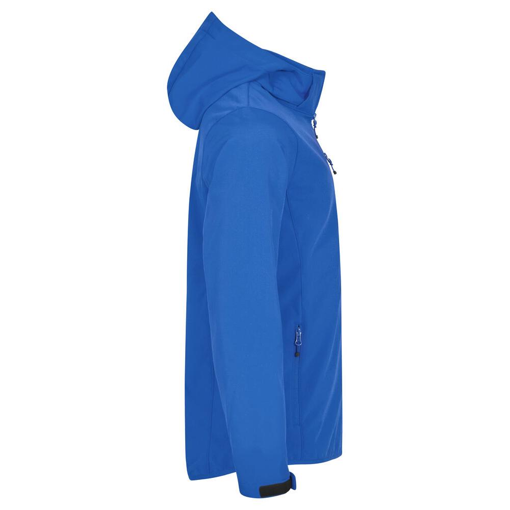 Classic Softshell Hoody - Royal Blue - Image 4