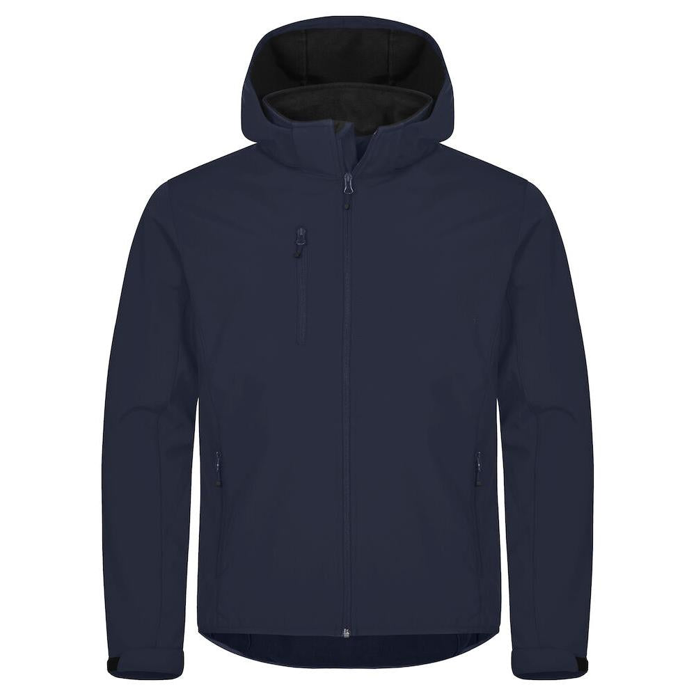 Classic Softshell Hoody - Navy Blue - Image 1