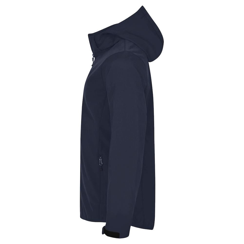 Classic Softshell Hoody - Navy Blue - Image 3