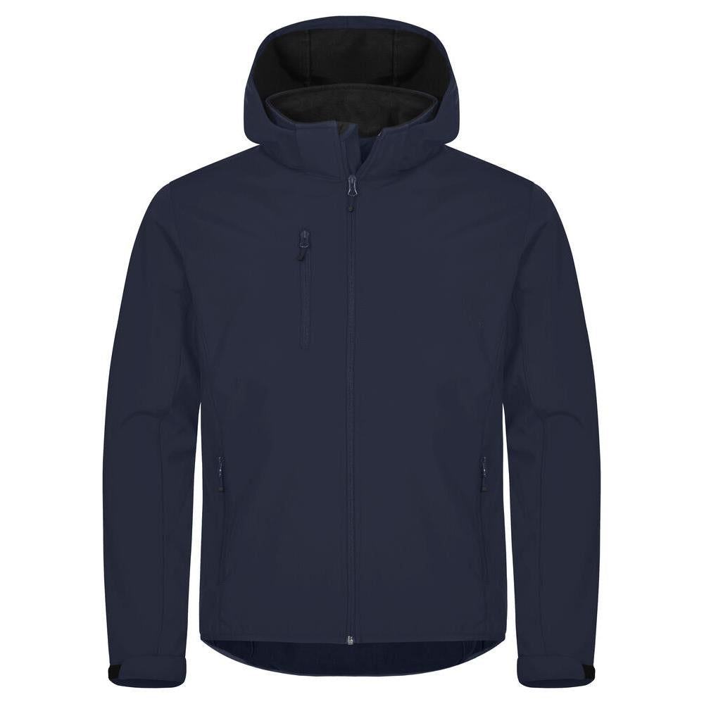 Classic Softshell Hoody - Navy Blue - Image 1