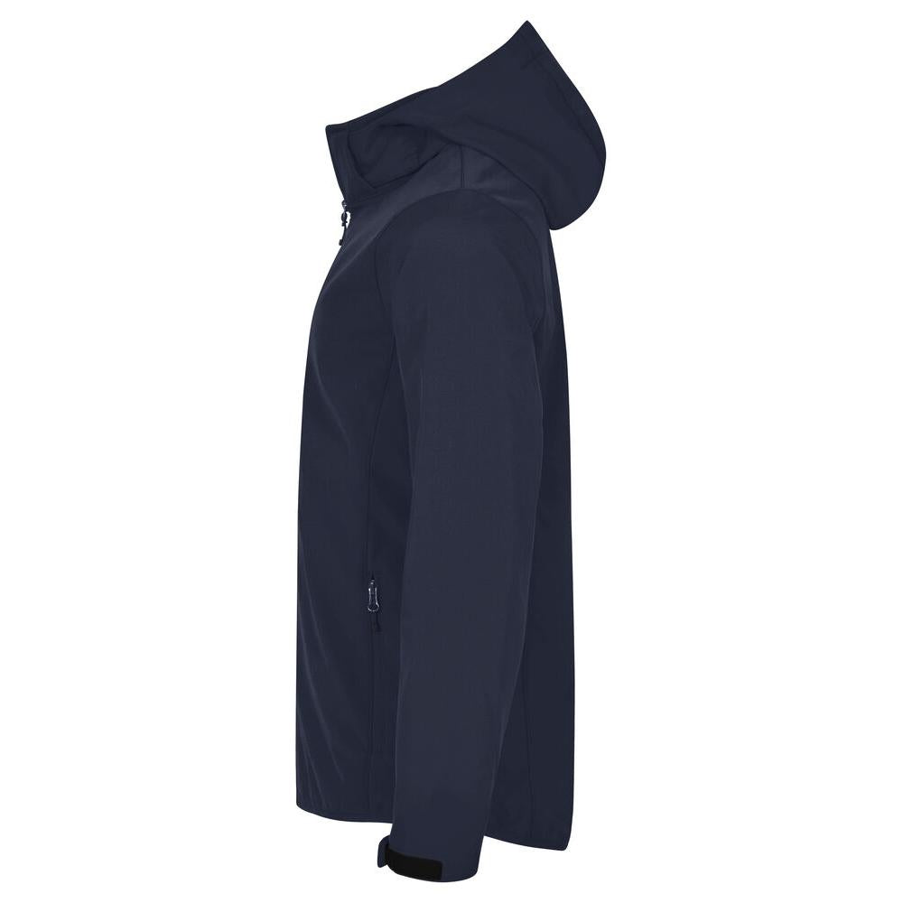 Classic Softshell Hoody - Navy Blue - Image 3