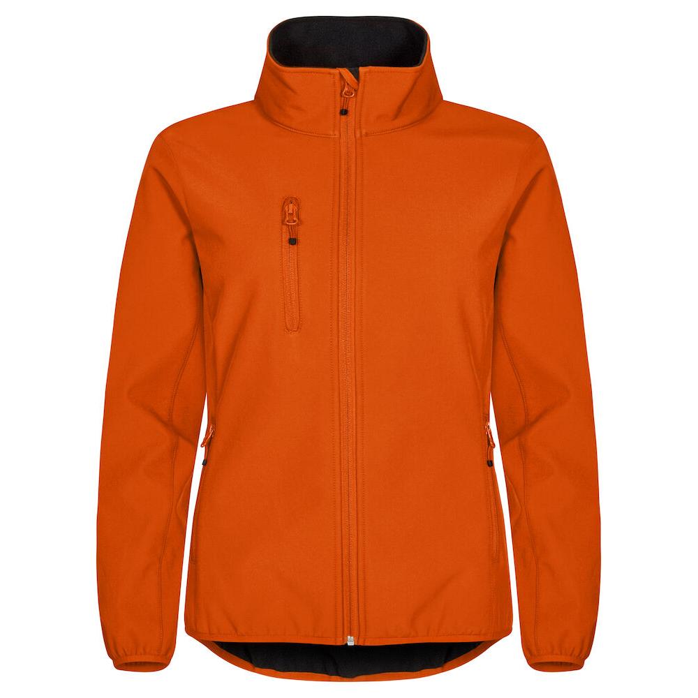 Classic Softshell Jacket Women - Blood orange - Image 1