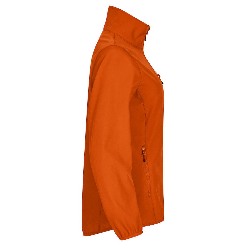 Classic Softshell Jacket Women - Blood orange - Image 4