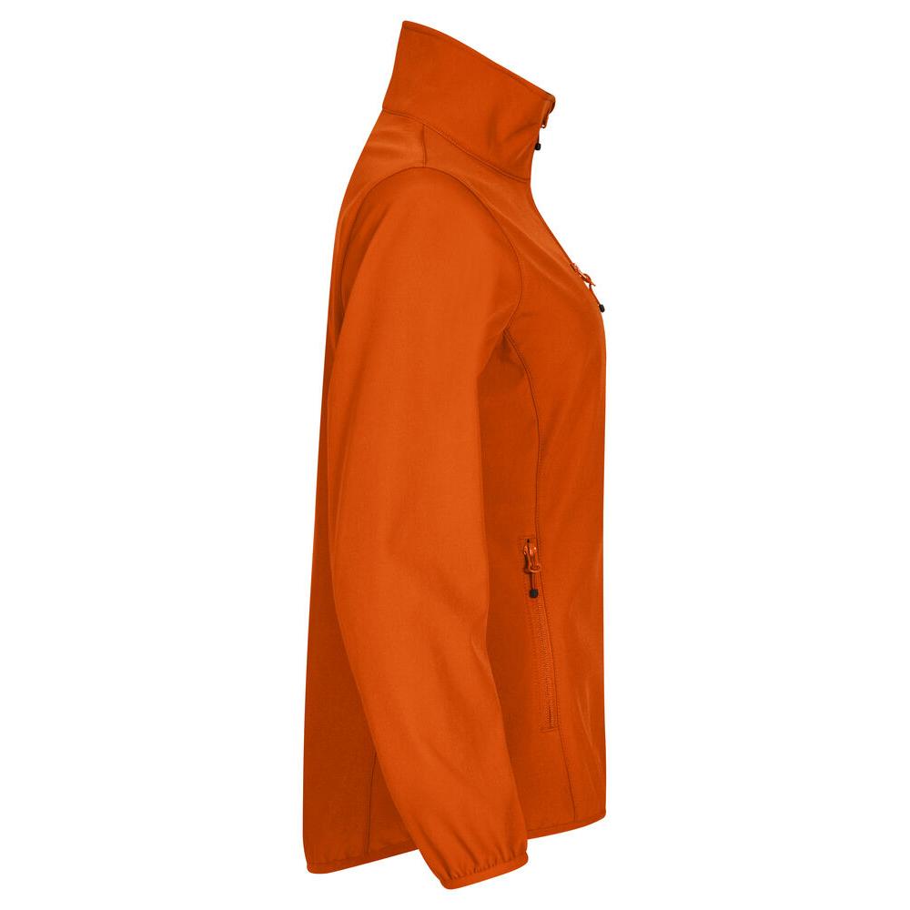 Classic Softshell Jacket Women - Blood Orange - Image 4