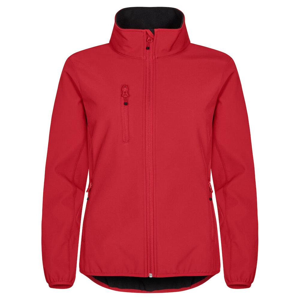 Classic Softshell Jacket Women - Red - Image 1