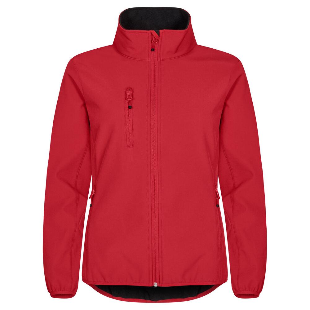 Classic Softshell Jacket Women - Red - Image 1