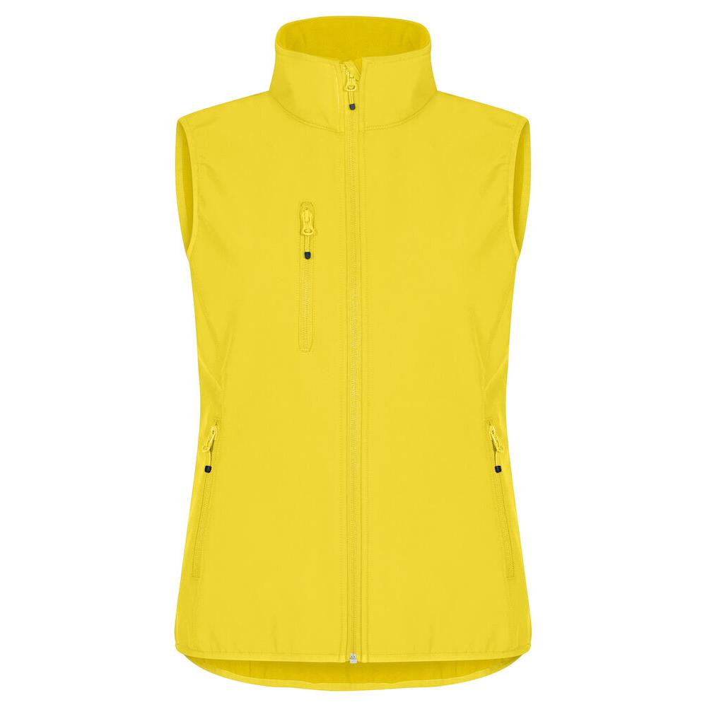 Classic Softshell Vest Women - Yellow - Image 1