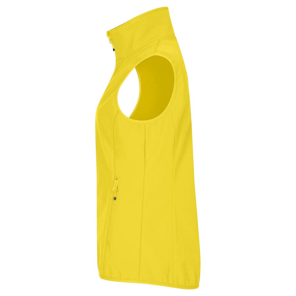 Classic Softshell Vest Women - Yellow - Image 3