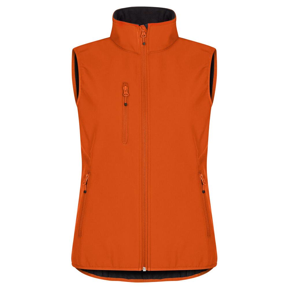 Classic Softshell Vest Women - Blood Orange - Image 1