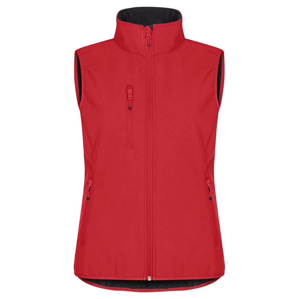 Classic Softshell Vest Women - Red - Image 1