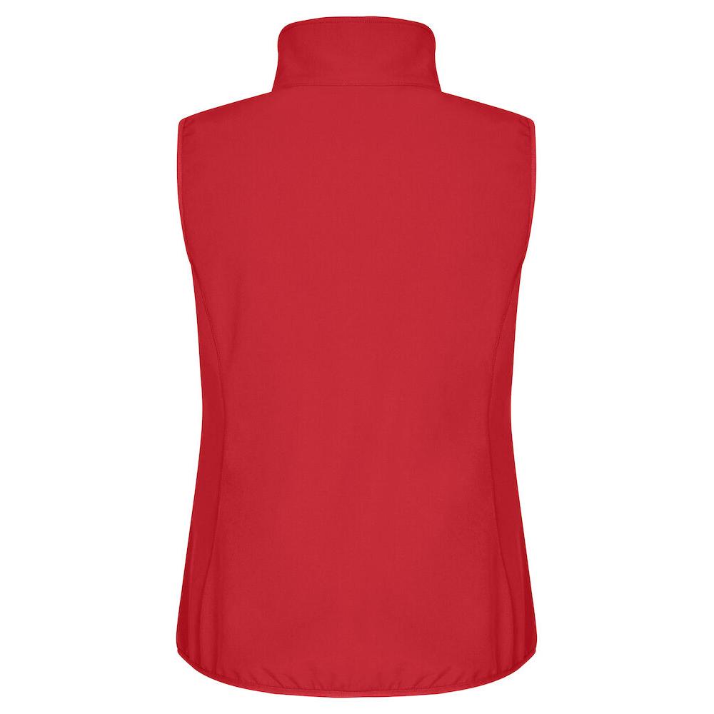 Classic Softshell Vest Women - Red - Image 2