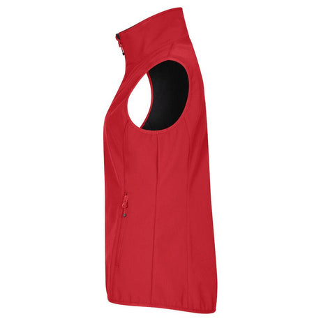 Classic Softshell Vest Women - Red - Image 3