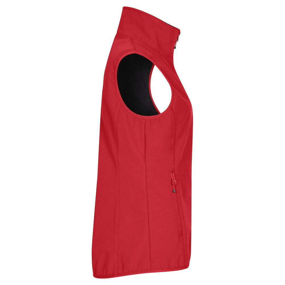 Classic Softshell Vest Women - Red - Image 4