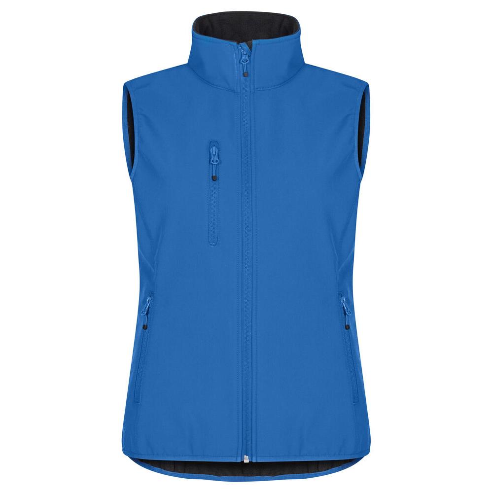 Classic Softshell Vest Women - Royal Blue - Image 1